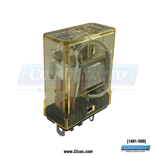 Chicago Dryer Relay, Single Pole 24VAC – 1401-509