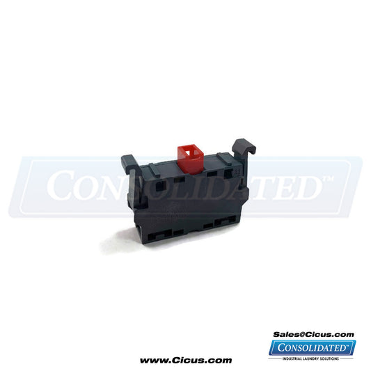 Chicago Dryer Contact Block, 1 N/C – 1414-265-01