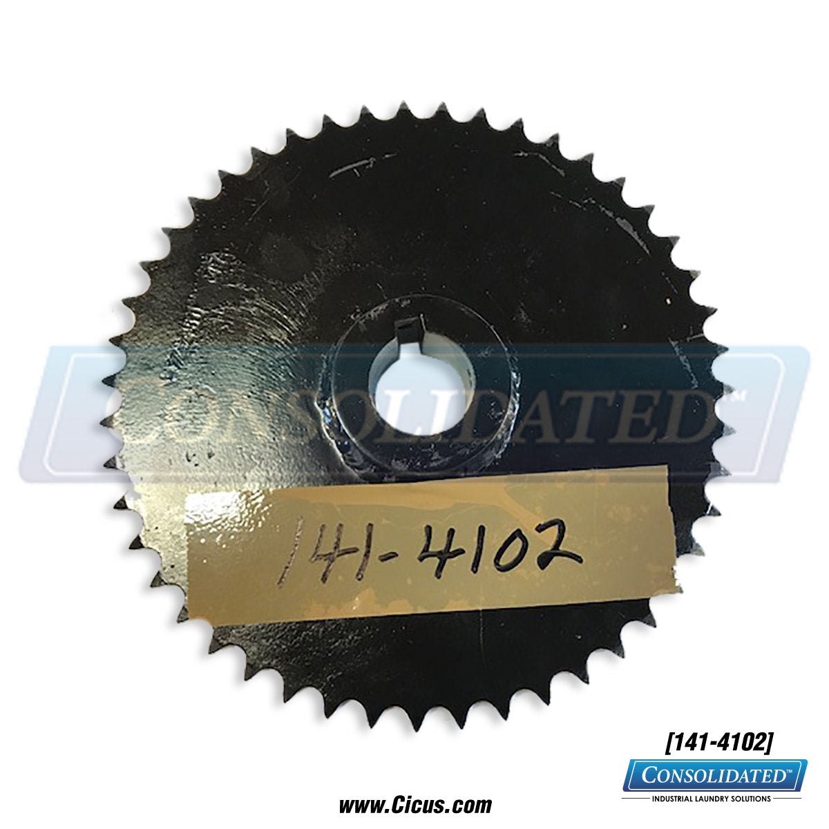 American Laundry Machinery Pump Sprocket [141-4102] - top view