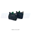 Chicago Dryer Start / Stop Assembly 1 N/C 3 N/O - Illuminated Green / Red (1411-008)