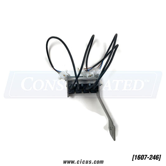 Chicago Dryer Clutch Roll Bracket Kit, Left Hand With Sensors – 1607-246