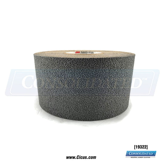 3M Grey Slip-Resistant Tracking Tape, 4" Wide – 19322