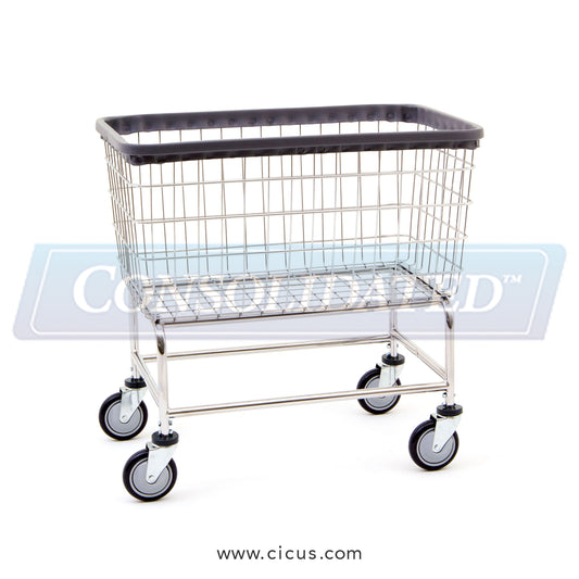 200F – R & B Wire Laundry Cart, 4.5 Bushel Large Capacity