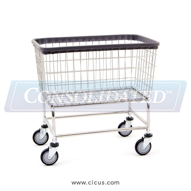 200F – R & B Wire Laundry Cart, 4.5 Bushel Large Capacity