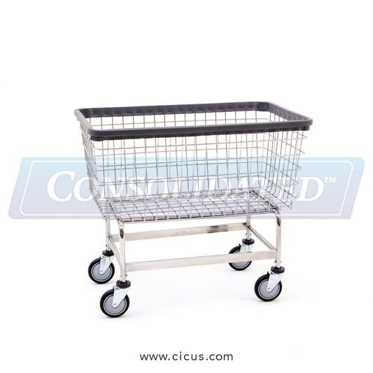 201H – R & B Wire Laundry Cart, 6 Bushel Mega Capacity