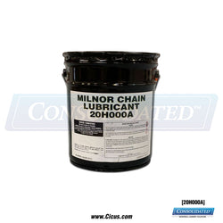 Milnor Chain Lubricant - 5 Gallon [20H000A] - Front View
