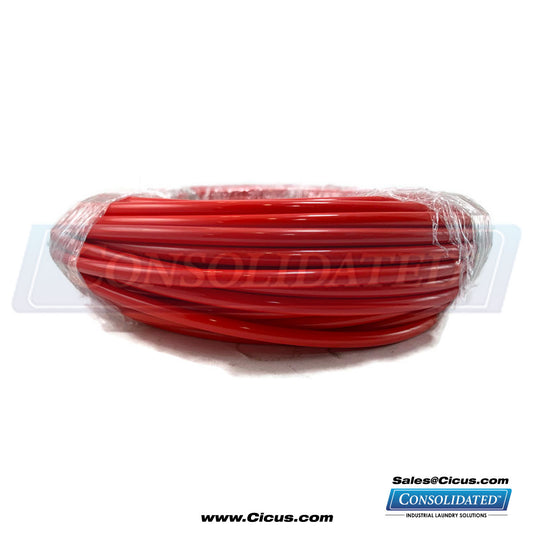 CIC Nylon Tubing, Red 1/4″ × 0.170″ ID × 100ft – 234-0919100