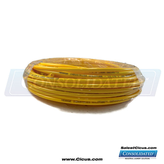 CIC Nylon Tubing, Yellow 1/4″ OD × 100ft – 234-0940100