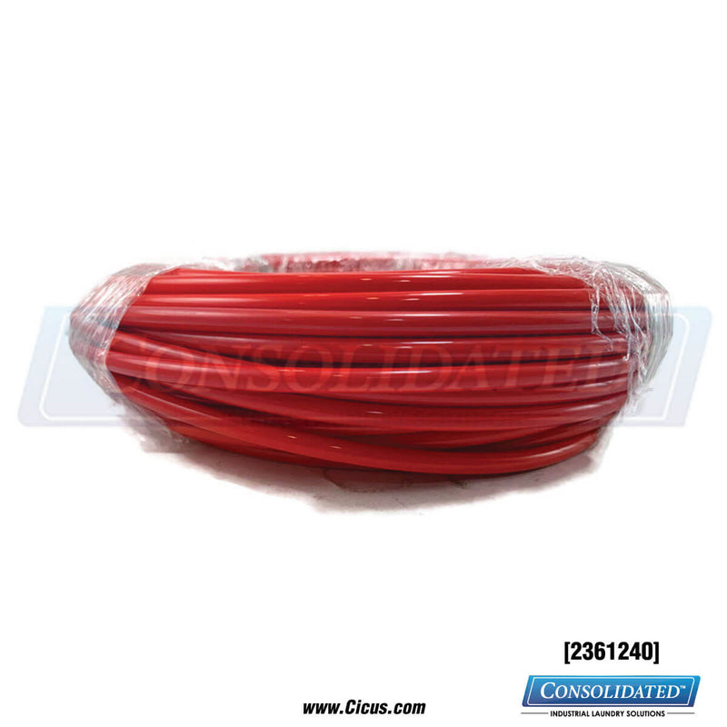 Milnor Nylon Hose, Red 8mm × 100ft – 2361240