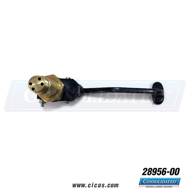Unipress Head Steam Valve Assembly [28956-00] - Top view