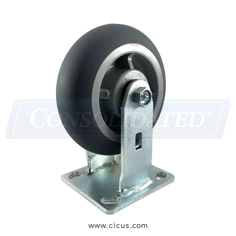 CIC Rigid Caster, 6" Medium/Heavy Duty – 28TP60JX0417YY