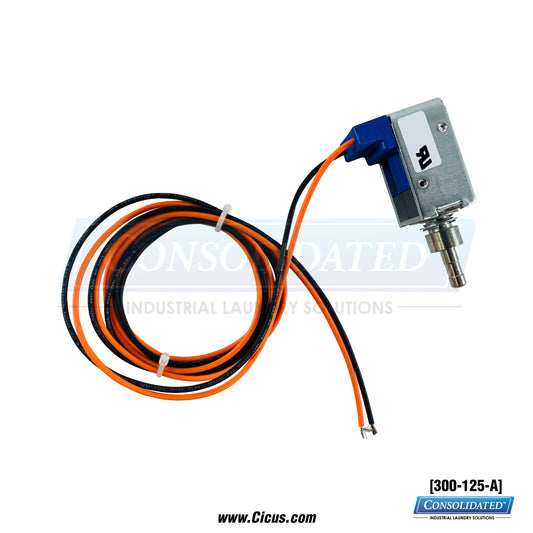 B&C Solenoid Door Lock, w/ Plunger – 300-125-A