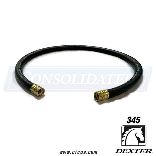 Dexter Inlet Hose, 3/4" × 5ft – 345