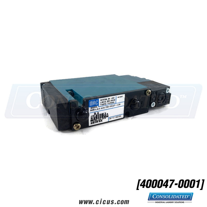 CIC Single Solenoid Valve, 24V – 400047-0001