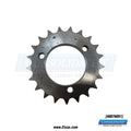 40076051 21T plate sprocket for Jensen compatible equipment clutch drive and power transmission functions - overhead view