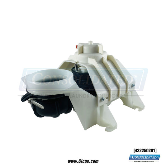 Wascomat Drain Outlet Valve, 3" Water Operated Gen6 – 432250201