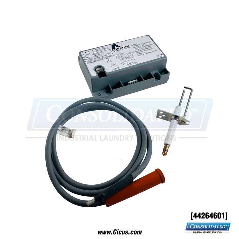 Alliance Laundry Systems Fenwal Ignition Control, Domestic 50/75 & 120/170 – 44264601