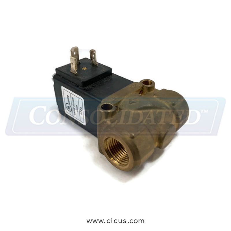 Burkert Solenoid Valve, 2/2-Way 3/8″ 120V/60Hz – 450683E
