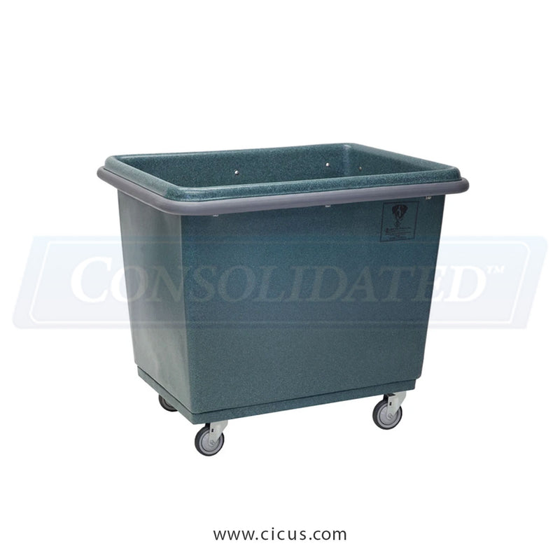 4610PTB – R & B Wire Laundry Cart, 10 Bushel Poly Bumper Truck