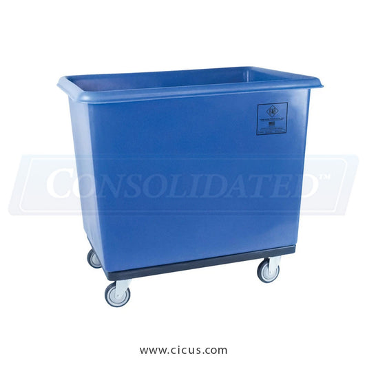 4616 – R & B Wire Laundry Cart, 16 Bushel Standard Poly Truck
