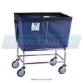 466 – R & B Wire Laundry Cart, 6 Bushel Elevated Vinyl Truck