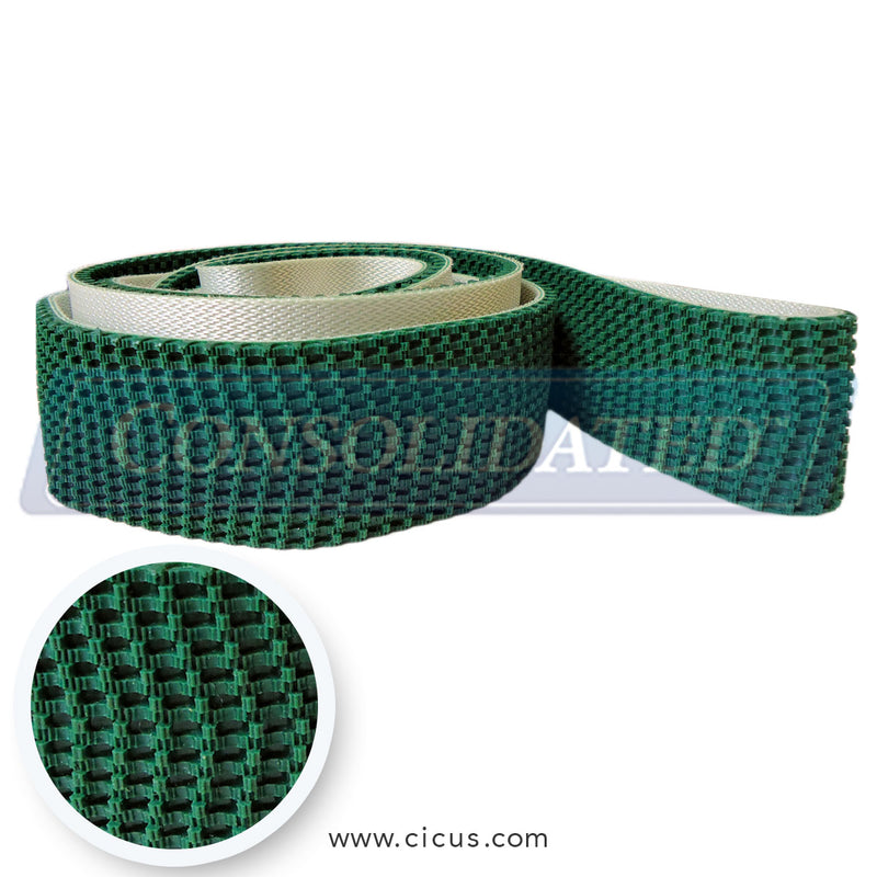 Jensen Ironer Belt, Green Rough Top 18000mm – 71521800