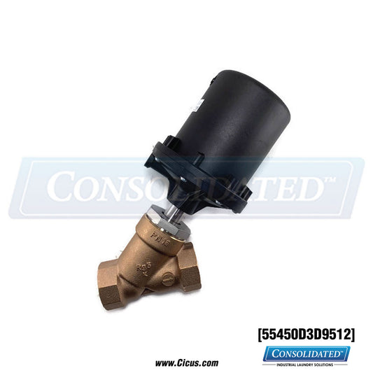 GEMU Globe Valve, 554 Bronze 2.0″ NPT – 55450D3D9512