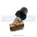 88395645 – GEMÜ 554 Bronze Globe Valve, 1.0″, Pneumatic Fail-Close Actuator