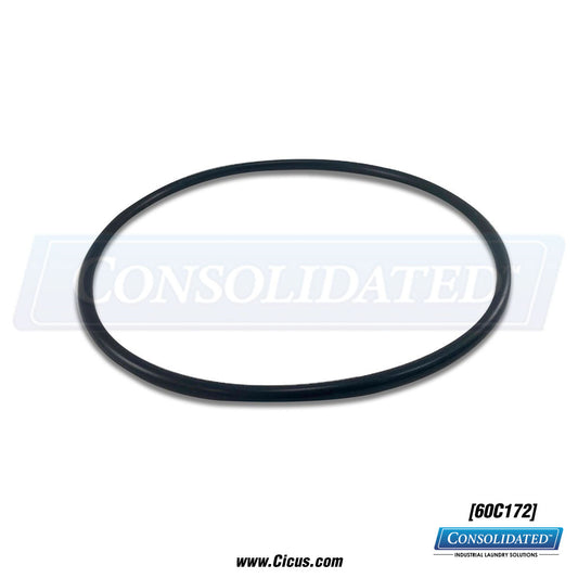 Milnor O-Ring 8 Inch ID x 1/4 CS Buna70 #445 [60C172] - side view