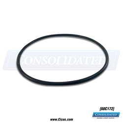 Milnor O-Ring 8 Inch ID x 1/4 CS Buna70 #445 [60C172] - side view