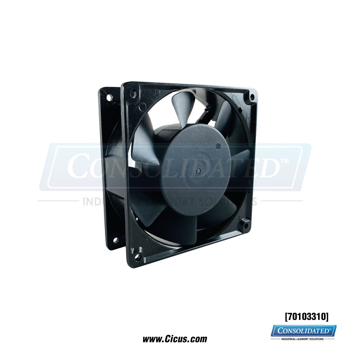 120V/60Hz Ac Fan Cabinet Cooler [70103310] - Front View