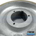 7160100 – Basket Drive Wheel, 10″ × 3″, Tapered Bore, Compatible with Washex/Challenge