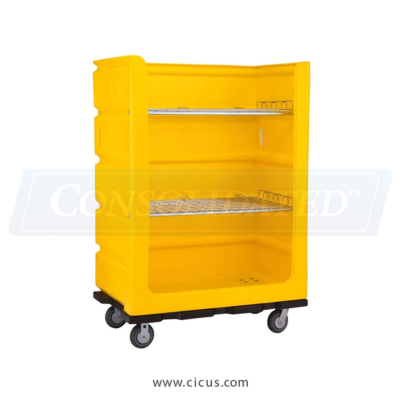 748 – R & B Wire Laundry Turnabout Truck, 48 Cu. Ft. 48×29×68