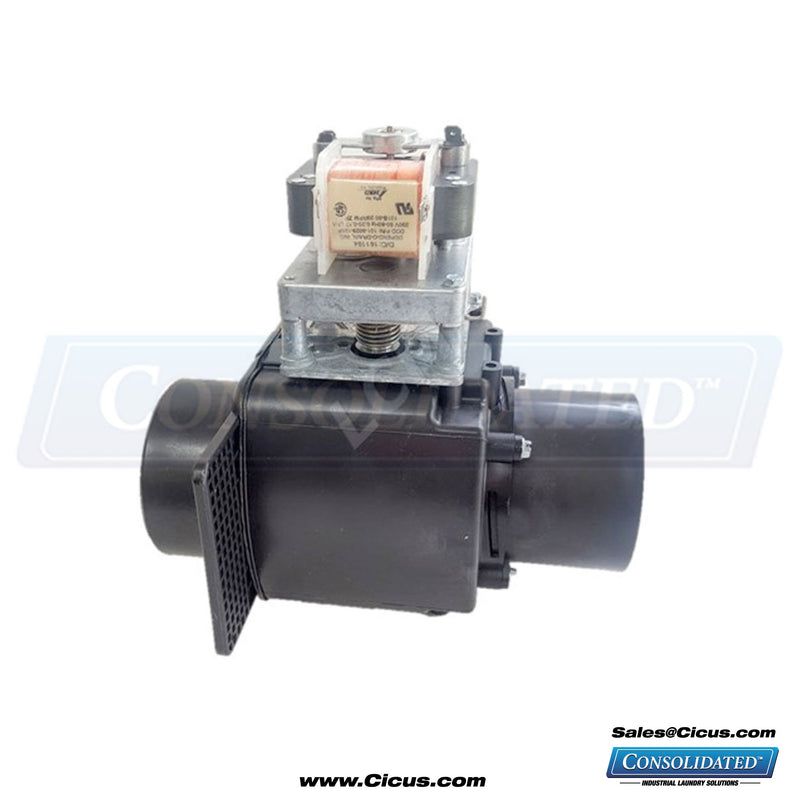 Wascomat Drain Valve, 220V 3" – 821501