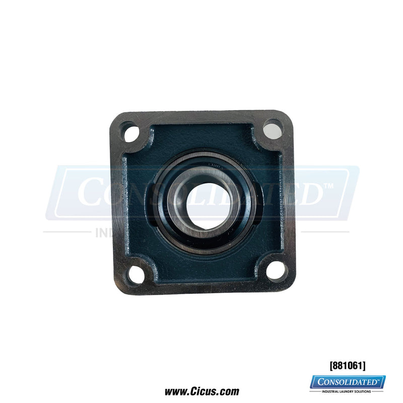 ADC 1-3/8" Flange Bearing w/ Set Screw [881061] - Bottom View