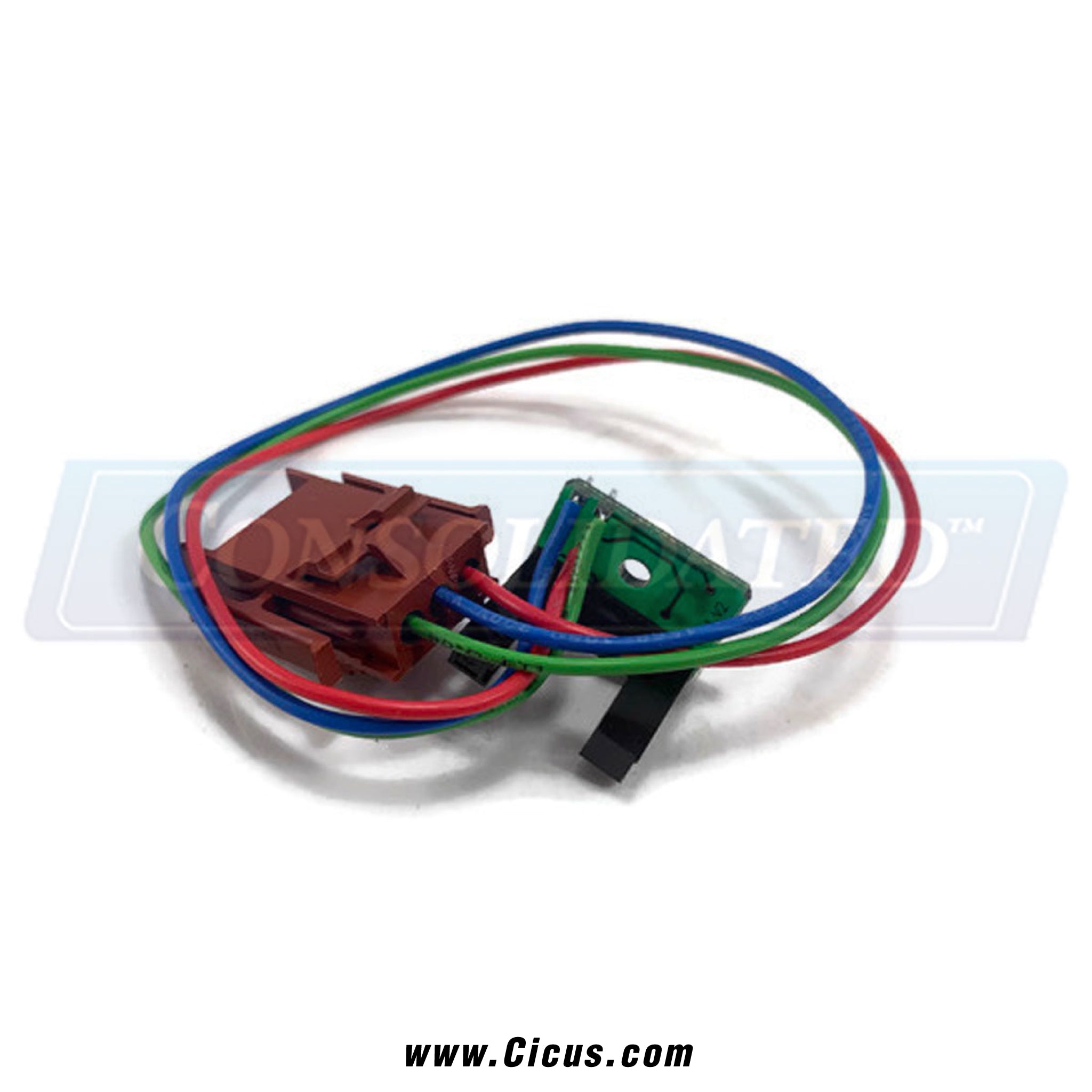 ADC PCB Optic Switch Assembly [881143]. - Front View