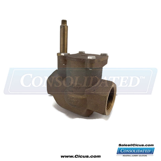 Milnor Steam Valve, 1/2″ 240V 50/60Hz 150 PSI – 96P039A71