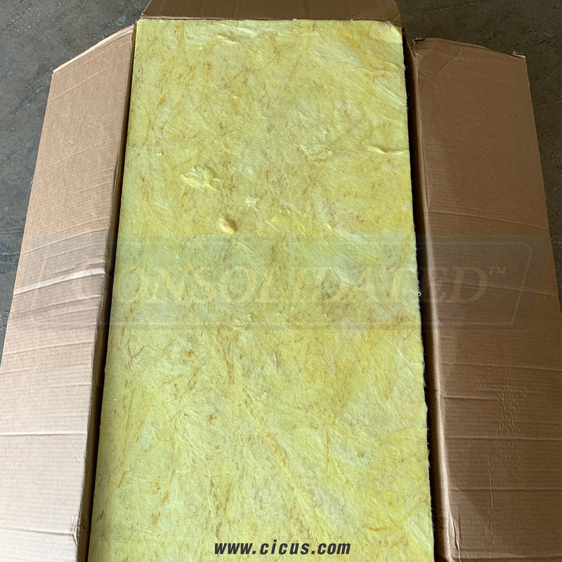 Milnor Fiberglass Insulation, 24" × 28" × 1-1/2" – 98P030