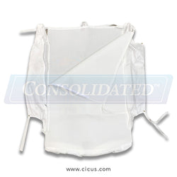 Coronet Cover for 20" Spring Loaded Yoke White Sides (AW-533)