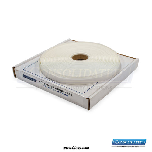 CIC-1/2100P – CIC Guide Tape, Polyester 1/2″ × 100 Yards