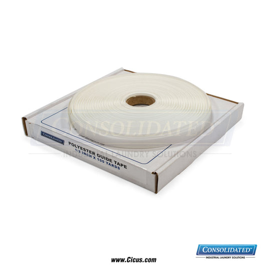 CIC Guide Tape, Polyester 1/2" × 100 Yards – CIC-1/2100P