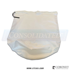 Coronet Lint Bag w/ Metal Clip & Closed Bottom - 40" x 5'-6" [CIC-40X5FTX6BAG]
