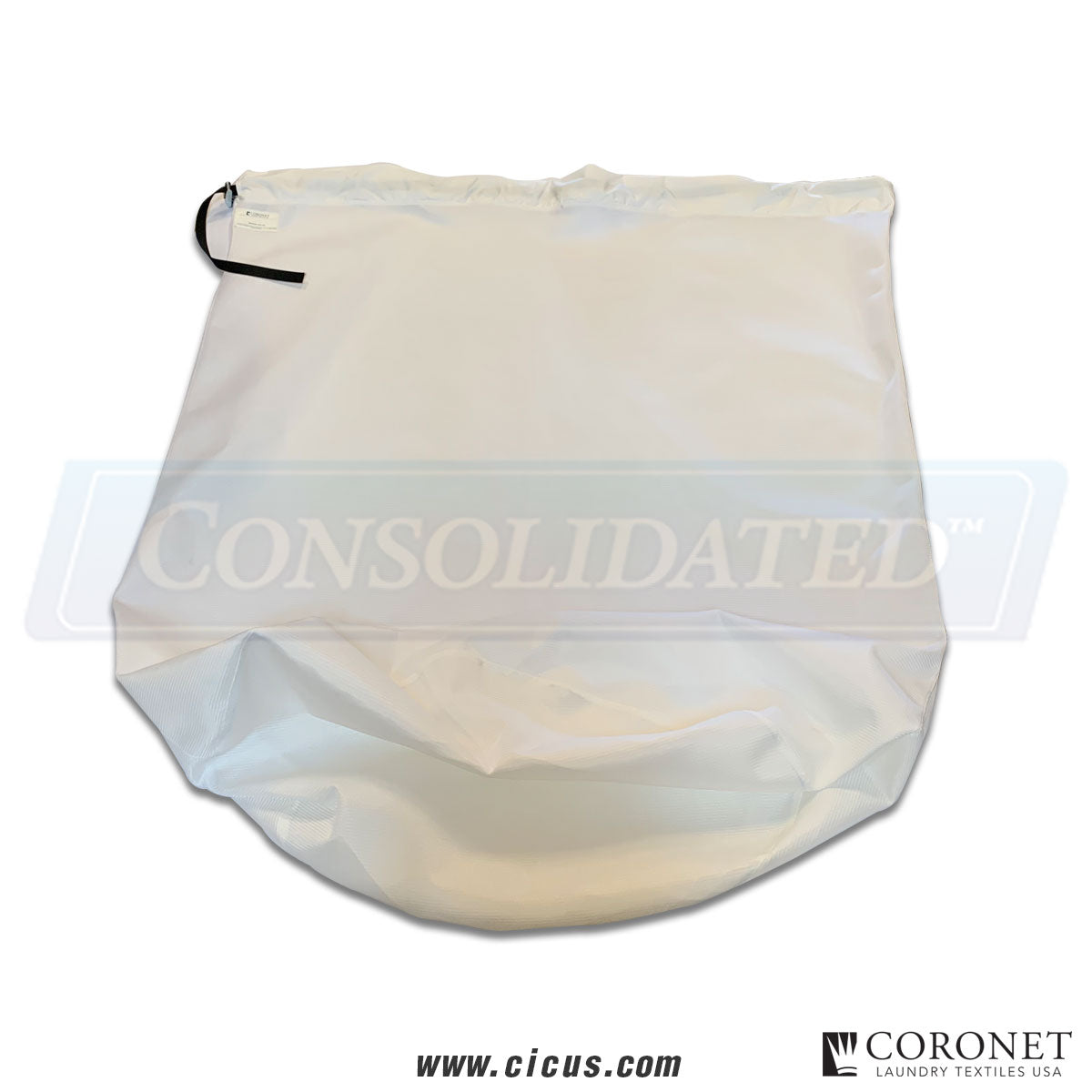 Coronet Lint Bag w/ Metal Clip & Closed Bottom - 40" x 5'-6" [CIC-40X5FTX6BAG]