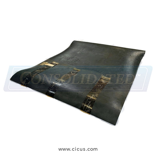 CIC Buna-N Gasket Material, 36″ × 36″ 1/4″ – CIC-BUNAN36X36