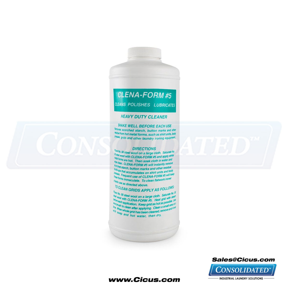 Clena-Form #5 Hot Head Cleaner - 1 Quart | Industrial Hot Head Cleaning ...