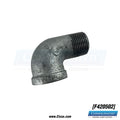 Alliance Laundry Systems Street Elbow, Galvanized 90° 3/4" – F420502
