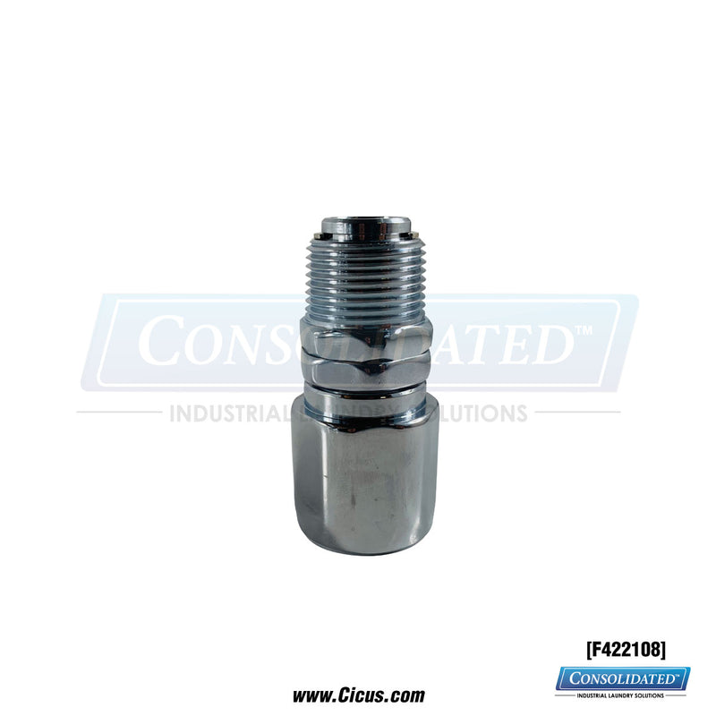 Unimac Swivel Coupling, 3/4" × 3/4" × 1-1/8" – F422108