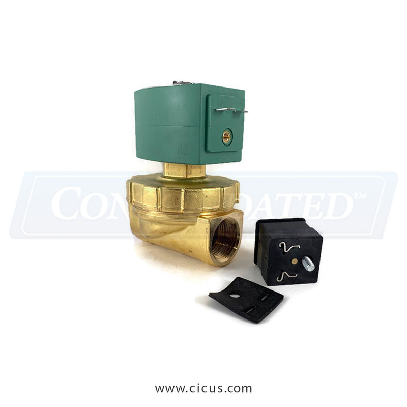 Alliance Laundry Systems Valve, 3/4" 220/240/60Hz with DIN ASCO – F8521801P