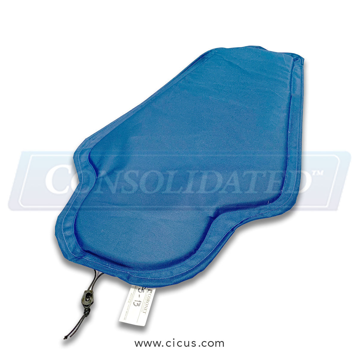 Nylon Mens Shoulder Puff Iron Pad & Cover For Hoffman & Cissell - 7 1/2 x  4 1/2 - Cleaner's Supply