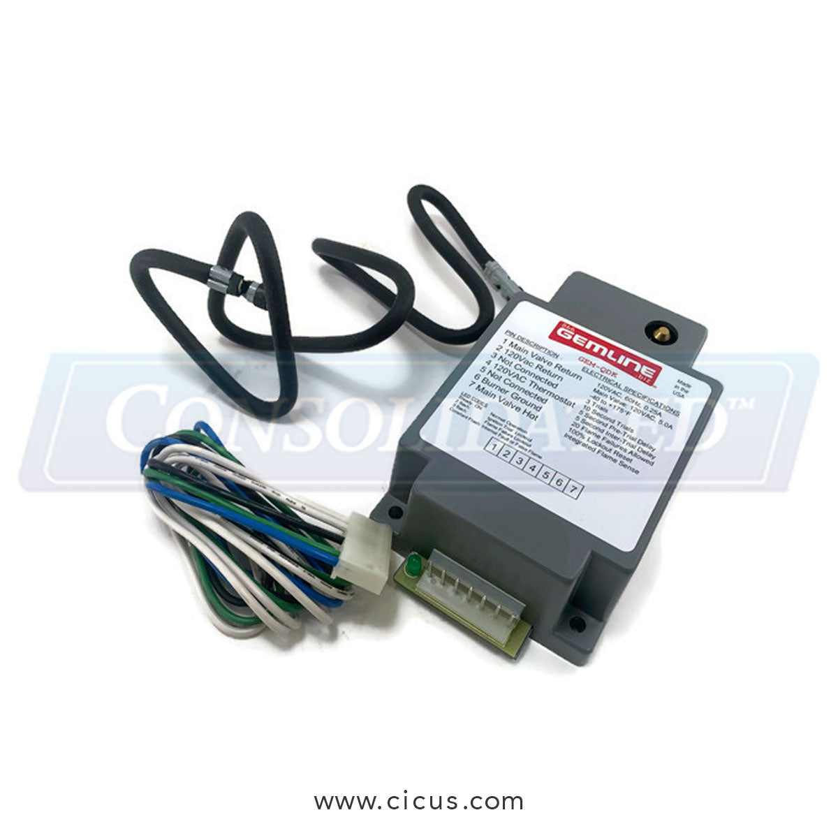 Cissell Conversion Kit - Glo-Bar to Electronic Ignition 120v [QDK]